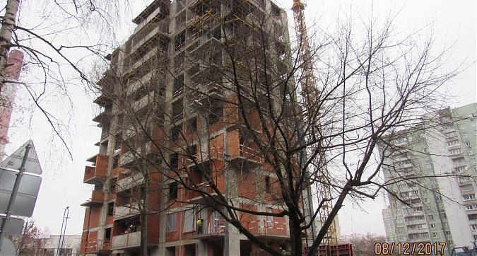 ЖК Дом на Сходненской, монолитные и отделочные работы - вид с улицы Фабрициуса, фото 6 Квартирный контроль