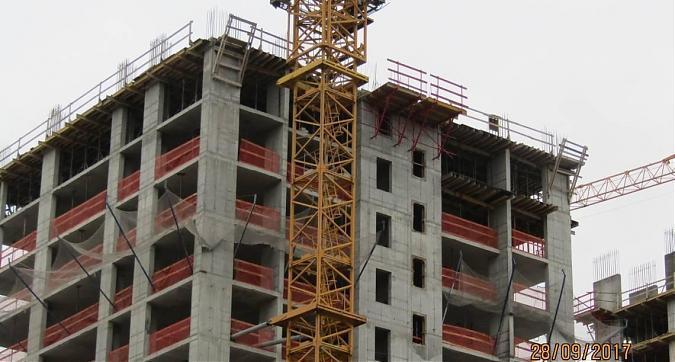 ЖК Тетрис - в корпусе 2 проводятся монолитные работы Квартирный контроль