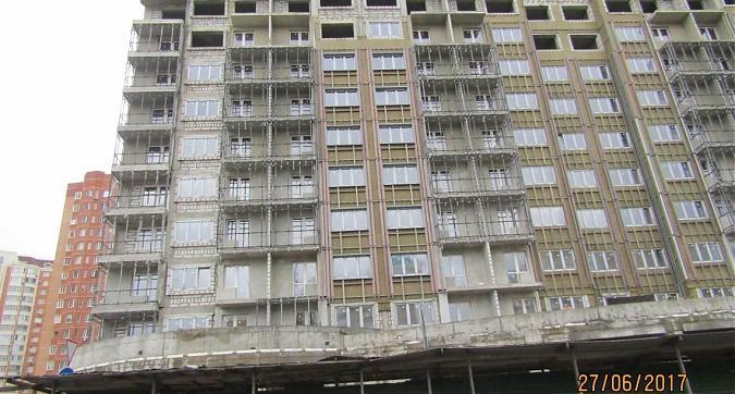 ЖК Спасский мост - вид на строящийся корпус 8 со стороны Красногорского бульвара Квартирный контроль