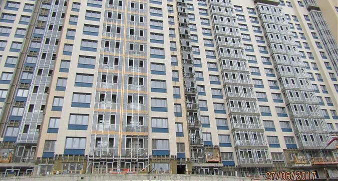 ЖК Спасский мост - вид на строящийся корпус 8 со стороны Красногорского бульвара Квартирный контроль