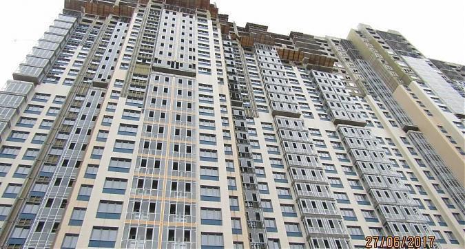 ЖК Спасский мост - вид на строящийся корпус 8 со стороны Красногорского бульвара Квартирный контроль
