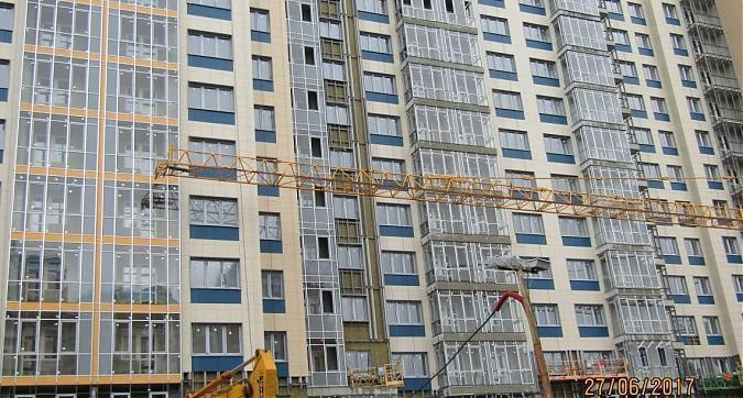 ЖК Спасский мост - вид на строящийся корпус 8 со стороны Красногорского бульвара Квартирный контроль