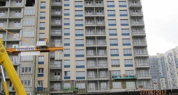 ЖК Спасский мост - вид на строящийся корпус 8 со стороны Красногорского бульвара Квартирный контроль