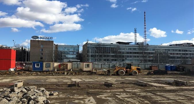 Клубный дом Октябрь - вид с улицы Народного Ополчения Квартирный контроль