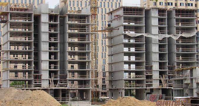 ЖК Хорошевский - вид со стороны улицы Берзарина на 4-й и 5-й корпуса Квартирный контроль