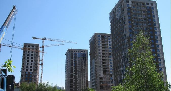 ЖК Лесопарковый, корпуса 5, 3, 2, 1, вид со стороны метро Лесопарковая, фото - 8 Квартирный контроль