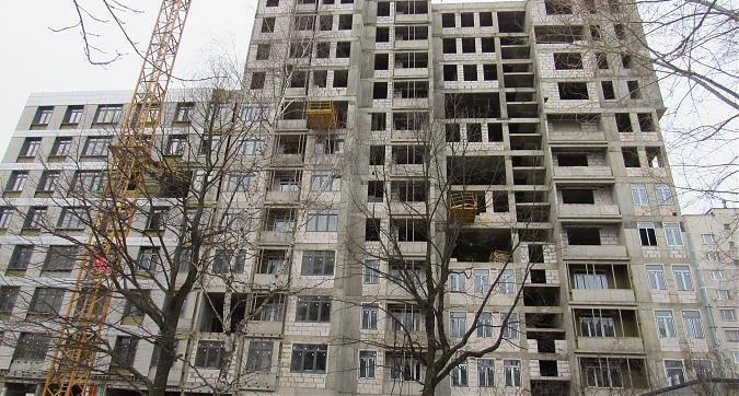 ЖК Счастье в Лианозово (Дом на Абрамцевской), фасадные работы, вид с улицы Абрамцевской, фото - 4 Квартирный контроль