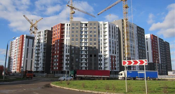 ЖК Новые Ватутинки мкр Центральный, общий вид на комплекс с ул. 3-я Нововатутинская, фото - 1 Квартирный контроль