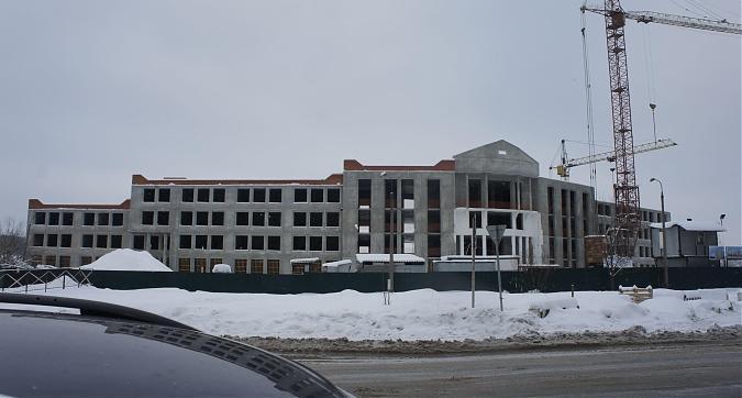 ЖК Лесные озера (К-2), школа на территории, вид с Угрешской ул., фото 1 Квартирный контроль