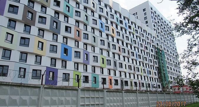 ЖК Green Park (ЖК Грин Парк) - вид с Олонецкой улицы на строительство 1-го корпуса Квартирный контроль