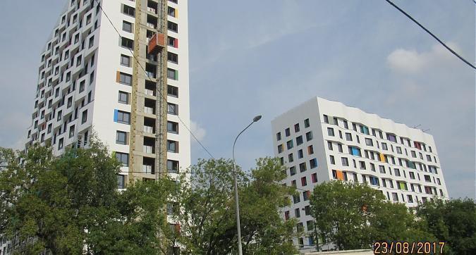 ЖК Green Park (ЖК Грин Парк) - вид с Березовой Аллеи на 2-й корпус Квартирный контроль