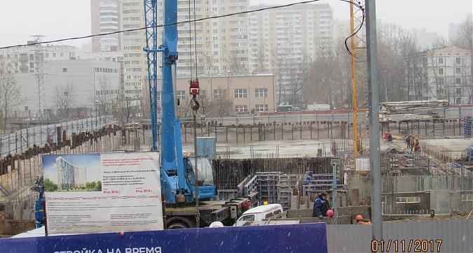 ЖК Вавилова 69, монолитные работы - вид со стороны улицы Вавилова, фото 3 Квартирный контроль