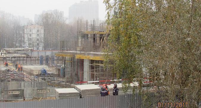 ЖК Вавилова 69, монолитные работы - вид со стороны улицы Вавилова, фото 4 Квартирный контроль