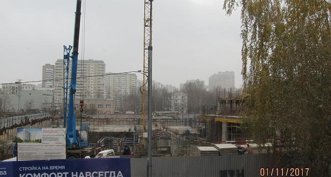ЖК Вавилова 69, монолитные работы - вид со стороны улицы Вавилова, фото 7 Квартирный контроль