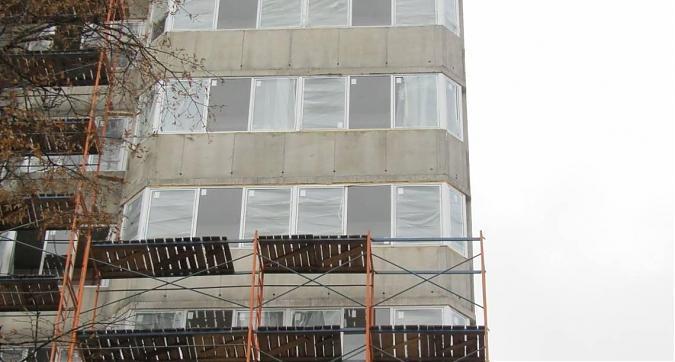 ЖК Надежда - проводятся работы по внешней отделке Квартирный контроль