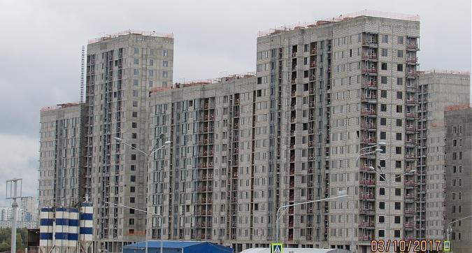 ЖК Город на реке Тушино - 2018 - вид на Квартал 2 с Проектируемого проезда №5484, фото 2 Квартирный контроль