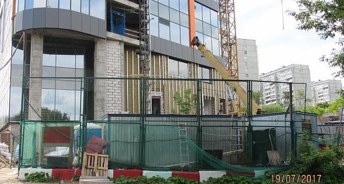 ЖК Мосфильмовская (Штаб-Квартира на Мосфильмовской) - вид с Мосфильмовской улицы Квартирный контроль