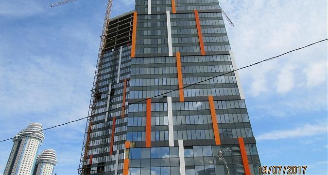 ЖК Мосфильмовская (Штаб-Квартира на Мосфильмовской) - вид с Мосфильмовской улицы Квартирный контроль