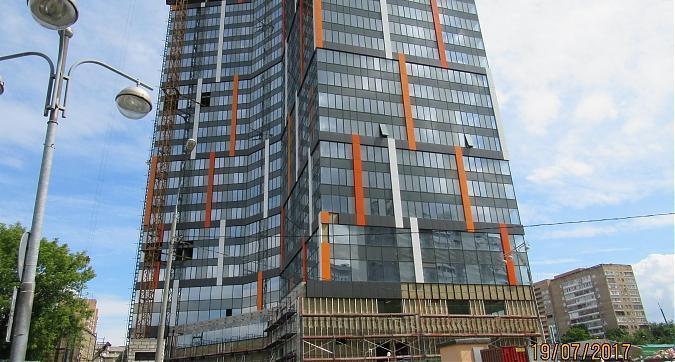 ЖК Мосфильмовская (Штаб-Квартира на Мосфильмовской) - вид с Мосфильмовской улицы Квартирный контроль