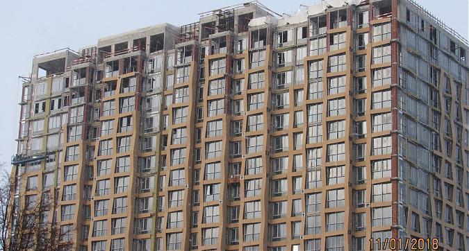 ЖК Дом Серебряный Бор - фасадные работы, вид со стороны набережной Москва реки, фото 2 Квартирный контроль