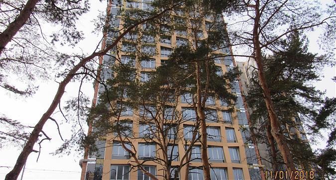 ЖК Дом Серебряный Бор - фасадные работы, вид со стороны набережной Москва реки, фото 4 Квартирный контроль
