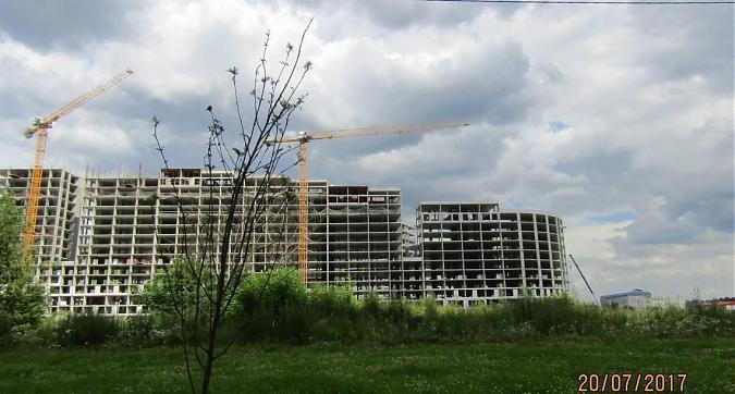 ЖК Парад Планет - вид на строящийся жилой комплекс с западной стороны Квартирный контроль