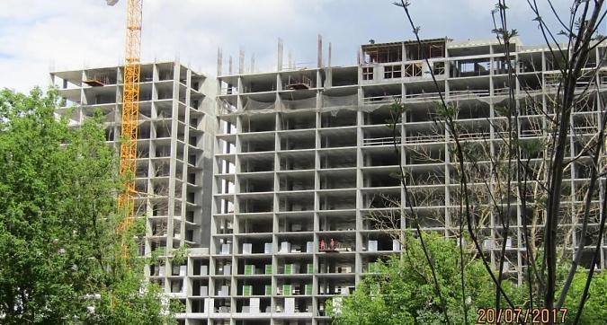 ЖК Парад Планет - вид на строящийся жилой комплекс с западной стороны Квартирный контроль