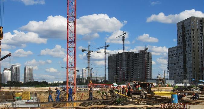 ЖК Green Park (ЖК Грин Парк) - вид с Олонецкой улицы на строительство 3-го корпуса Квартирный контроль