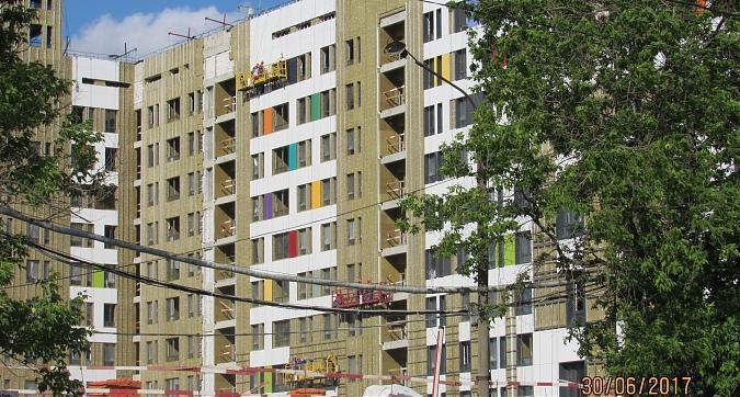 ЖК Green Park (ЖК Грин Парк) - вид с Березовой Аллеи на 2-й корпус Квартирный контроль