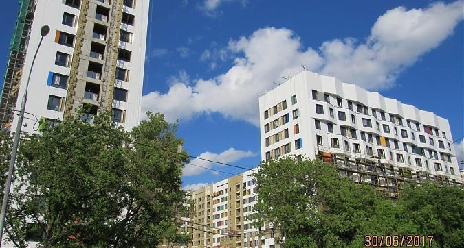 ЖК Green Park (ЖК Грин Парк) - вид с Березовой Аллеи на 2-й корпус Квартирный контроль