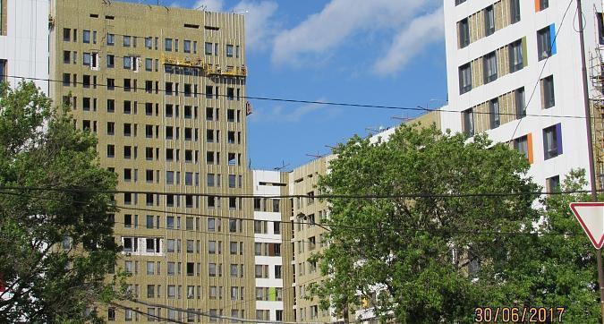 ЖК Green Park (ЖК Грин Парк) - вид с Березовой Аллеи на 2-й корпус Квартирный контроль