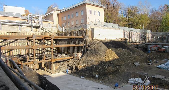 ЖК NV 9 ARTKVARTAL (НВ 9 АРТКВАРТАЛ), строительная площадка - вид с Большого Николоворобинского переулка, фото 3 Квартирный контроль