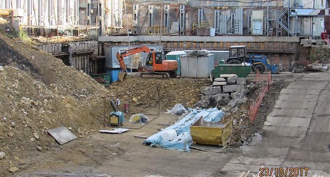 ЖК NV 9 ARTKVARTAL (НВ 9 АРТКВАРТАЛ), строительная площадка - вид с Большого Николоворобинского переулка, фото 4 Квартирный контроль