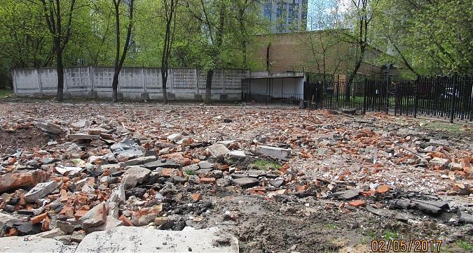 Планируемое место строительства ЖК Атлас-дом. Лидер в Садовниках - вид с Нагатинской улицы Квартирный контроль