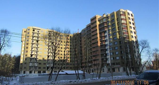 ЖК Нахабинский - вид на корпус с Нахабинского шоссе Квартирный контроль
