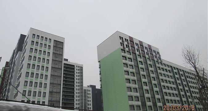 ЖК Город, фасадные работы - вид с улицы 800-летия Москвы, фото 7 Квартирный контроль