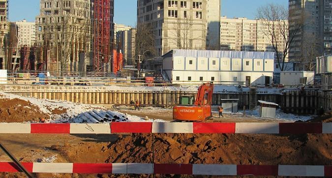 ЖК Достояние - вид с Ярцевской улицы на 1-й корпус (дома Культура и Искусство) Квартирный контроль