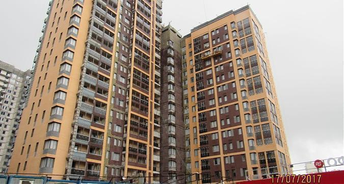 ЖК Родной город. Каховская, 2-й корпус - вид с Внутреннего проезда Квартирный контроль