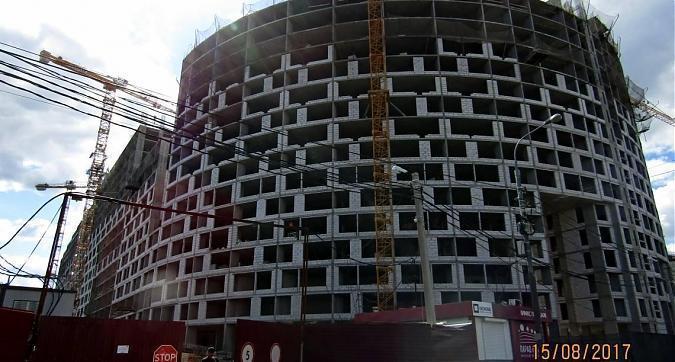 ЖК Парад Планет - вид на строящийся жилой комплекс со стороны улицы Академика Легостаева Квартирный контроль