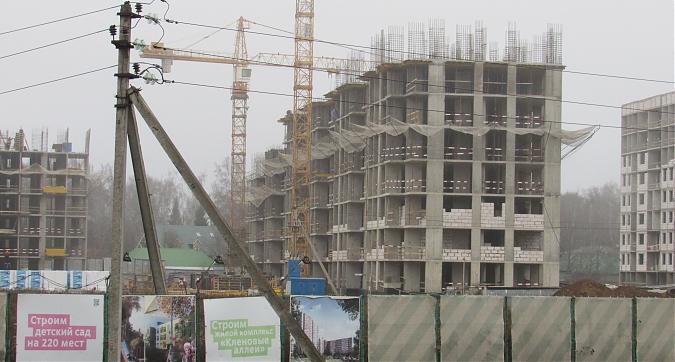 ЖК Кленовые аллеи, корпус 9, вид с Калужского шоссе, фото - 11 Квартирный контроль