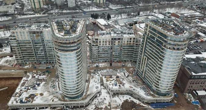 Ход строительства ЖК Акватория - Корпус В1, В2, С1, С2 Квартирный контроль