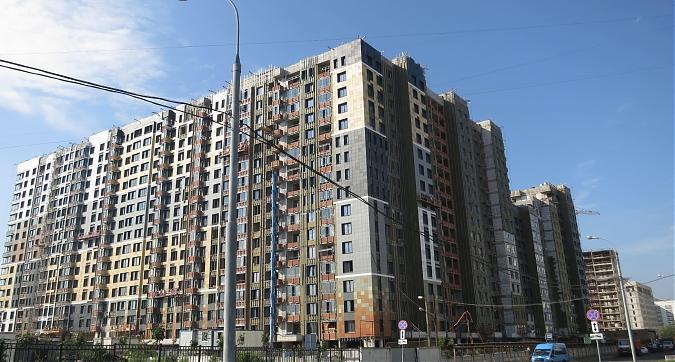 ЖК Влюблино, корпус 1, отделочные работы - вид с улицы Перерва, фото 1 Квартирный контроль