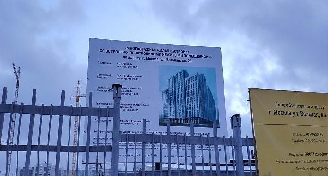ЖК Семеновский парк, паспорт объекта, вид с ул. Вольной, фото 9 Квартирный контроль