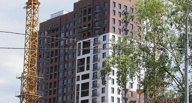 ЖК Петр 1 - фасадные работы, вид с проезда Завода Серп и Молот, фото 6 Квартирный контроль