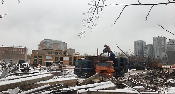 Очистка территории под строительство ЖК CITY PARK (Сити парк) Квартирный контроль