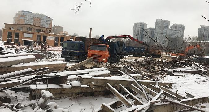 Очистка территории под строительство ЖК CITY PARK (Сити парк) Квартирный контроль