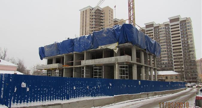 ЖК 28 микрорайон (Преображенский квартал), 2-й корпус монолитные работы - вид с улицы Разина, фото 6 Квартирный контроль