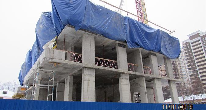 ЖК 28 микрорайон (Преображенский квартал), 2-й корпус монолитные работы - вид с улицы Разина, фото 7 Квартирный контроль