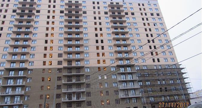 ЖК Котельнические высотки, 1-й корпус - вид с улицы Новая, фото 2 Квартирный контроль