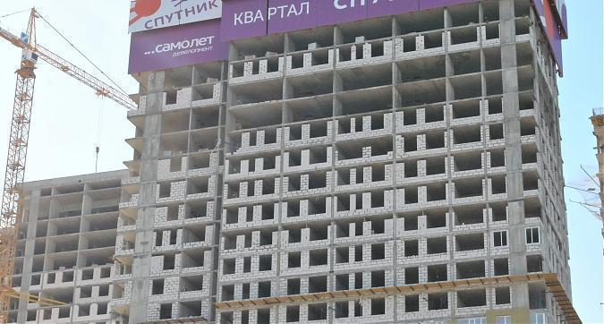 ЖК Спутник - корпус 1, проводится работа по укладке стен Квартирный контроль